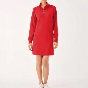 UPF 50+ Cowie Dress Cranberry Red